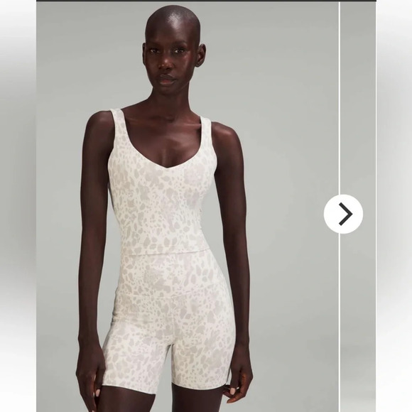 lululemon athletica Other - Lululemon "2022"Align Tank Top
Cheetah Camo Antique White,  Grey. Size6